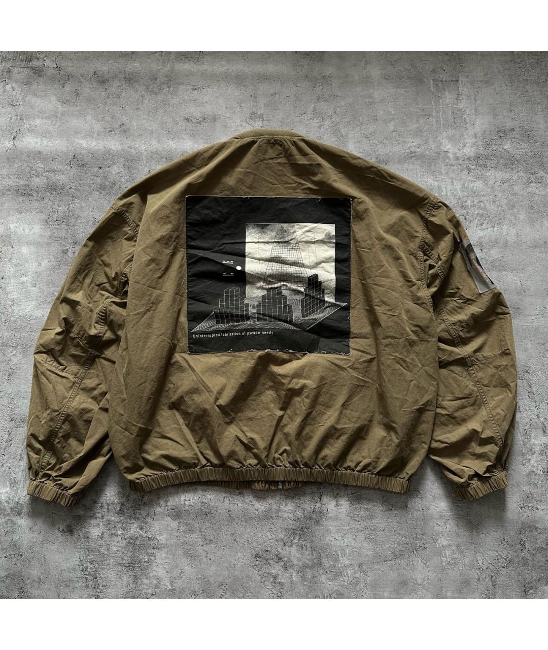 CAV EMPT Коричневая хлопковая куртка, фото 2