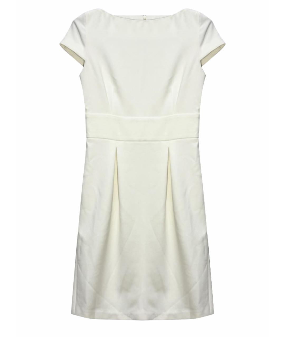 BLUMARINE Белое полиэстеровое коктейльное платье, фото 1