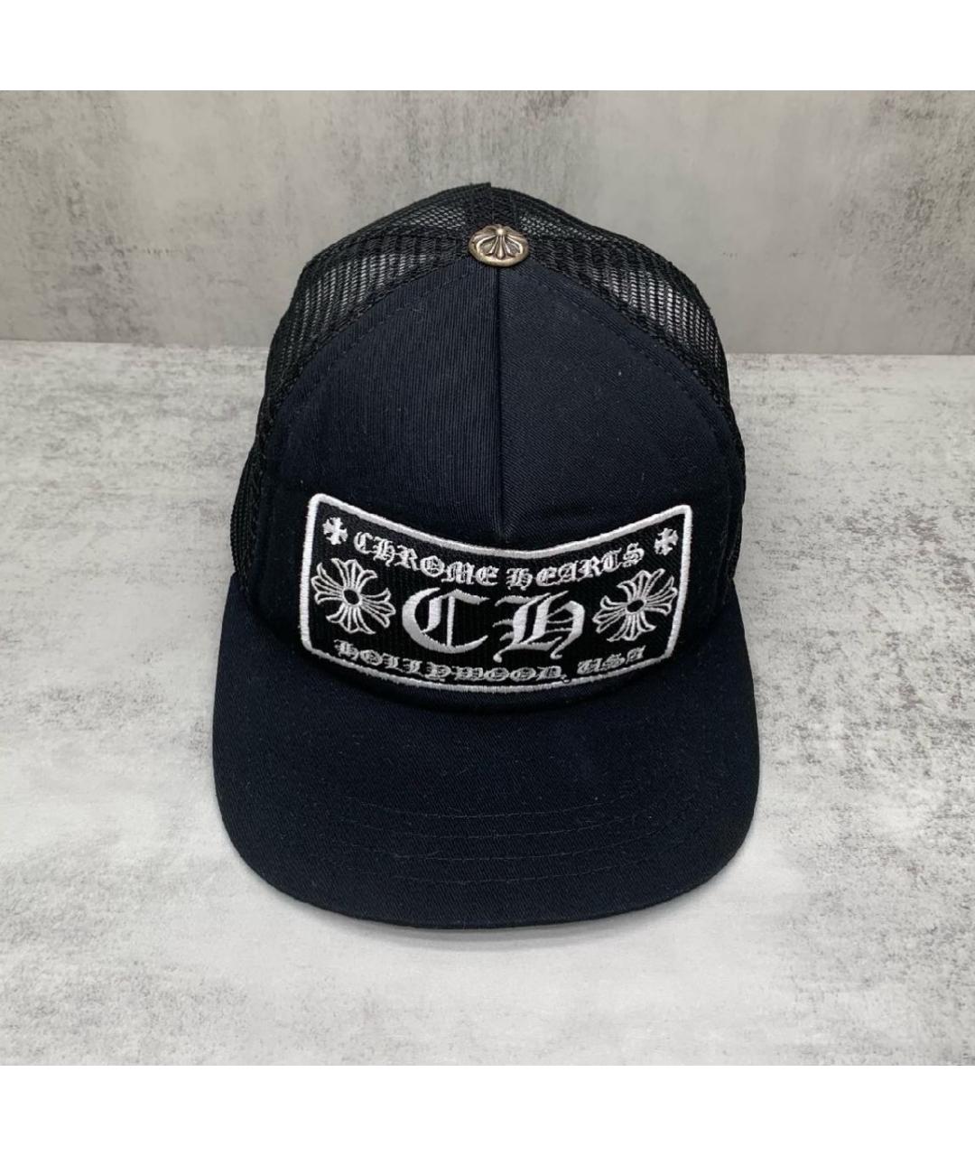 CHROME HEARTS Черная кепка/бейсболка, фото 6