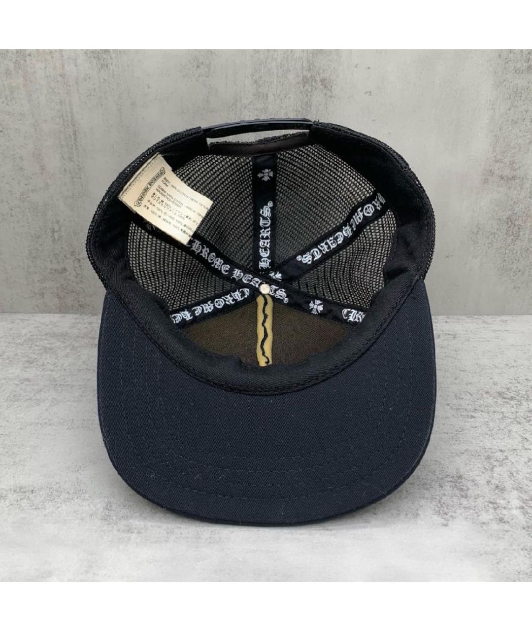 CHROME HEARTS Черная кепка/бейсболка, фото 3