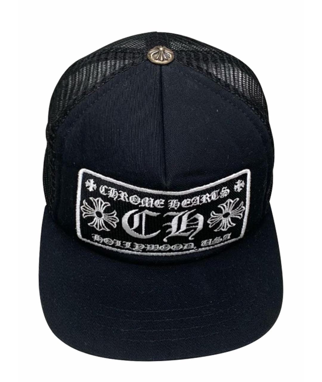 CHROME HEARTS Черная кепка/бейсболка, фото 7