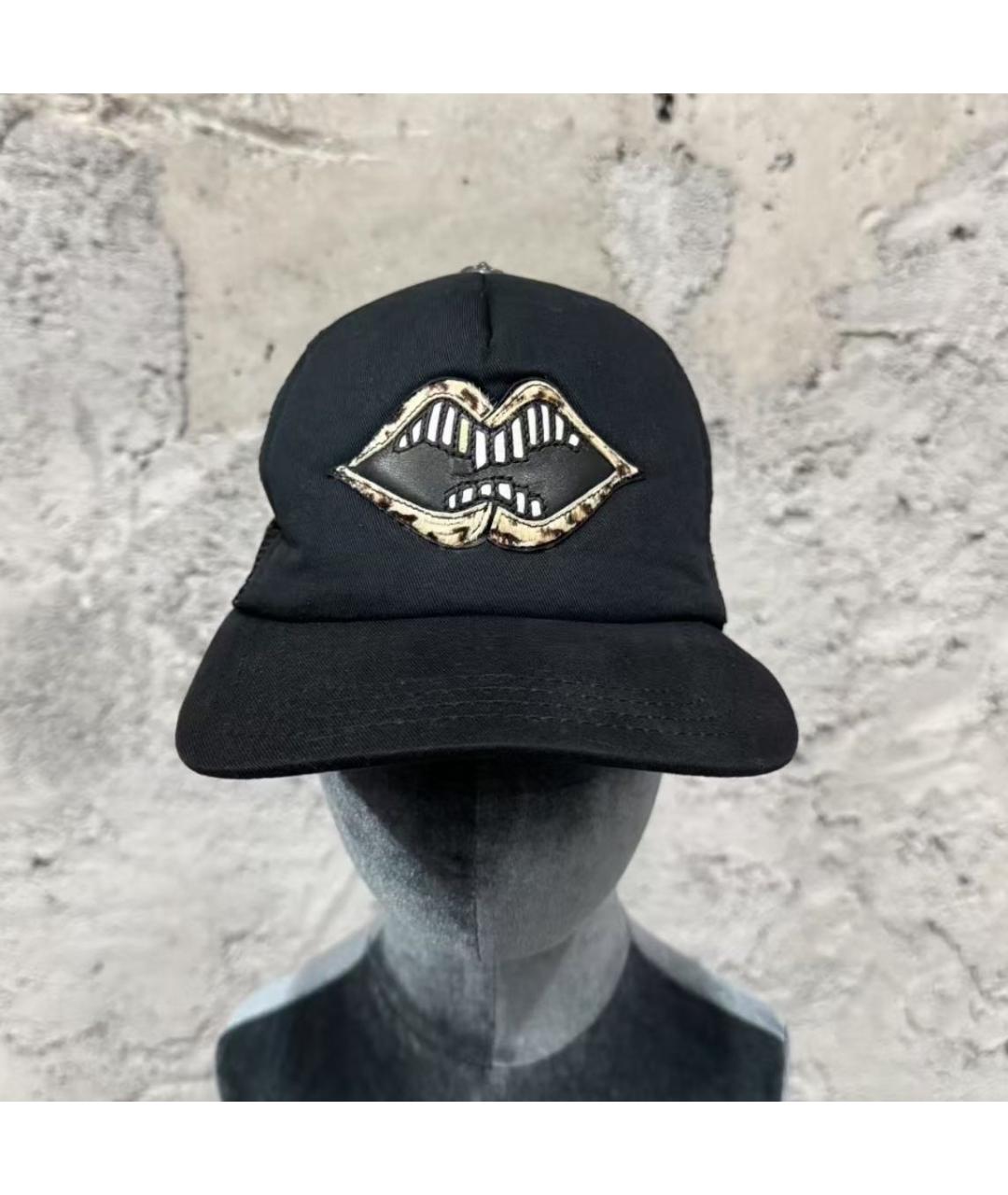 CHROME HEARTS Черная кепка/бейсболка, фото 6