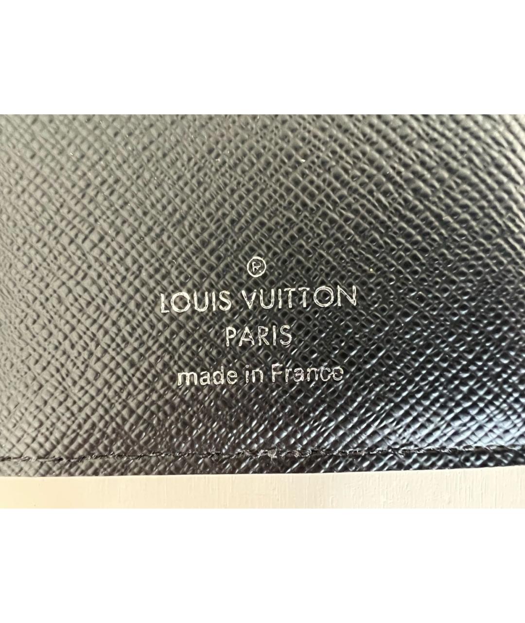 LOUIS VUITTON Черный кардхолдер, фото 8