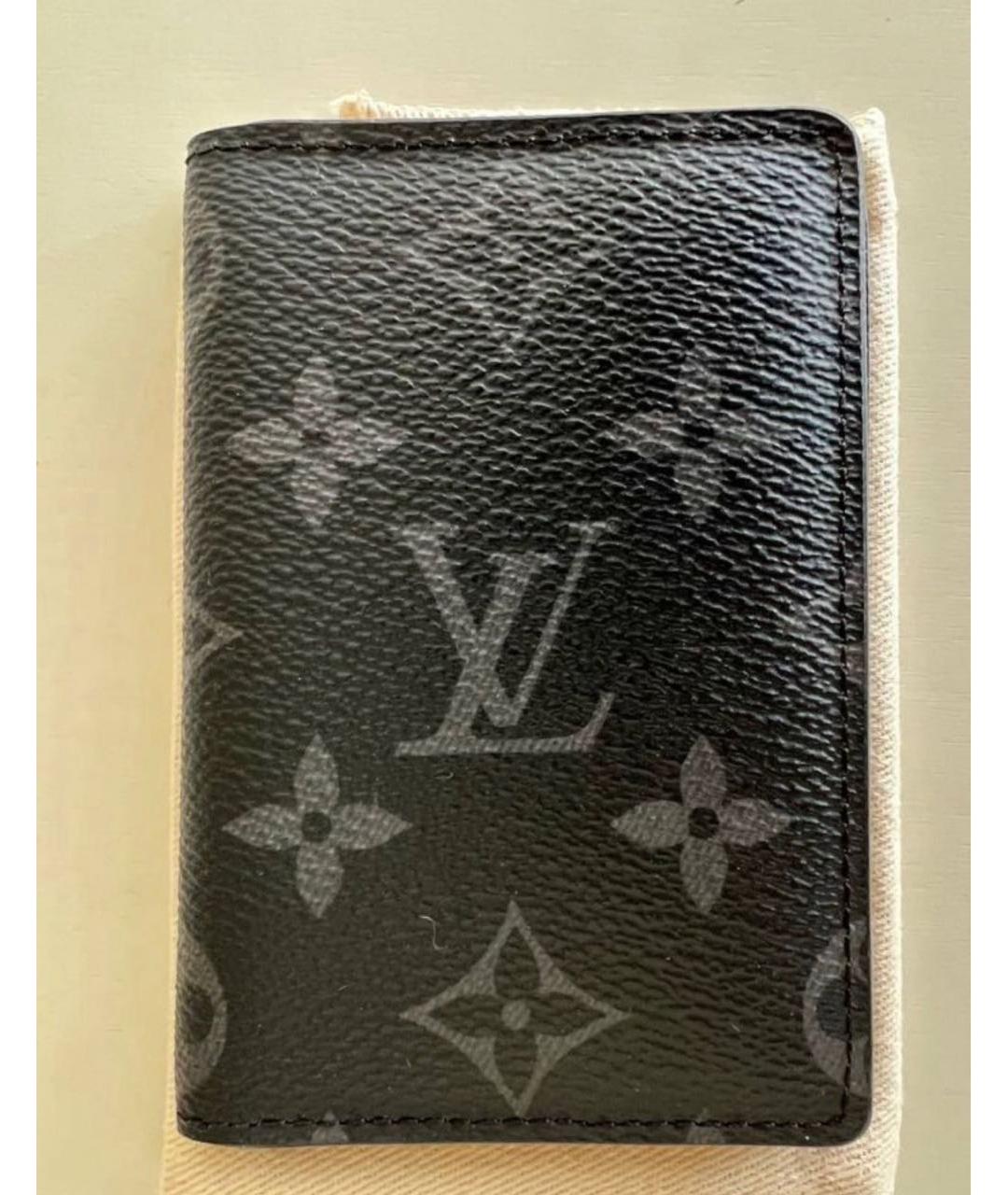 LOUIS VUITTON Черный кардхолдер, фото 2