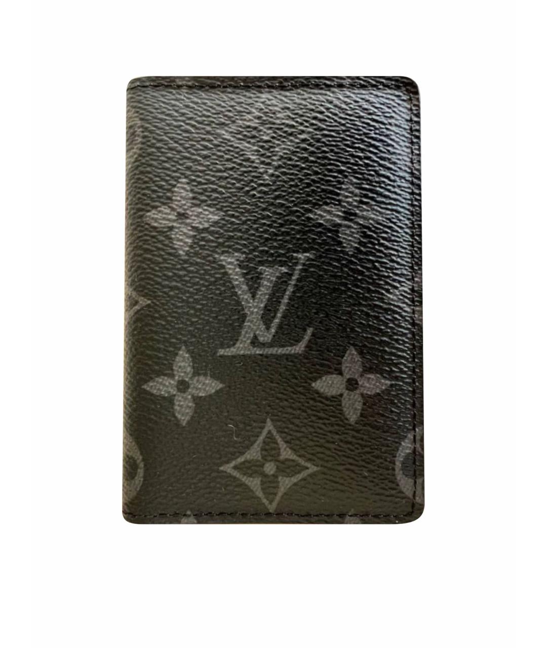 LOUIS VUITTON Черный кардхолдер, фото 1