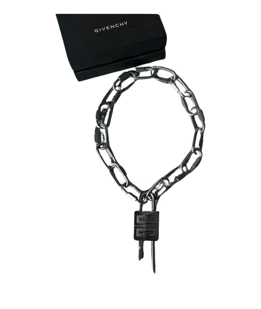 GIVENCHY Черное латунное колье, фото 8