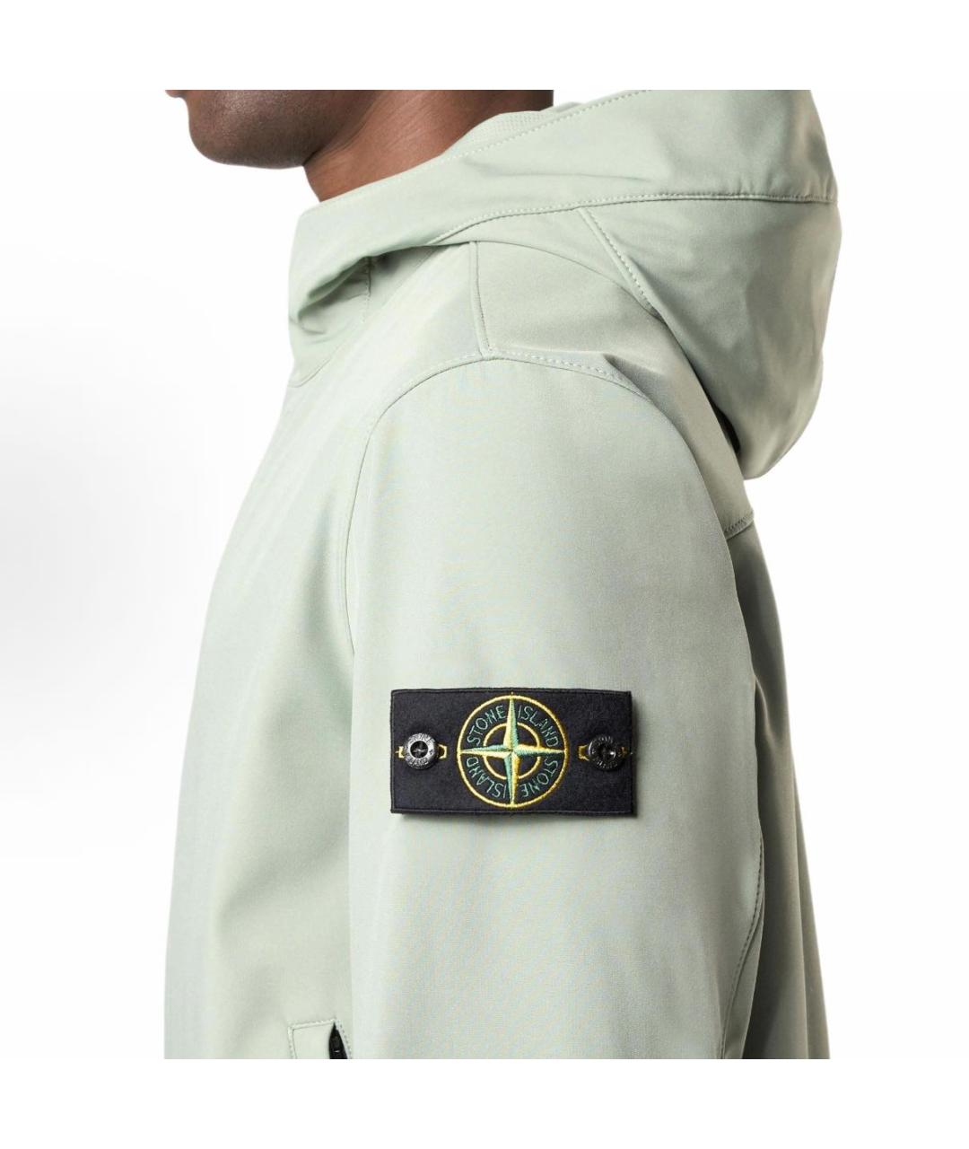 STONE ISLAND Зеленая куртка, фото 6
