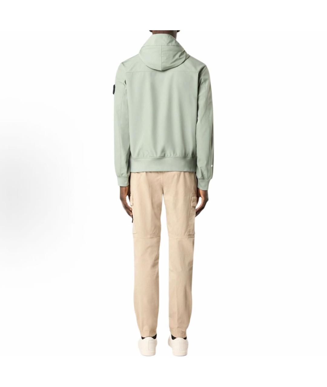 STONE ISLAND Зеленая куртка, фото 4