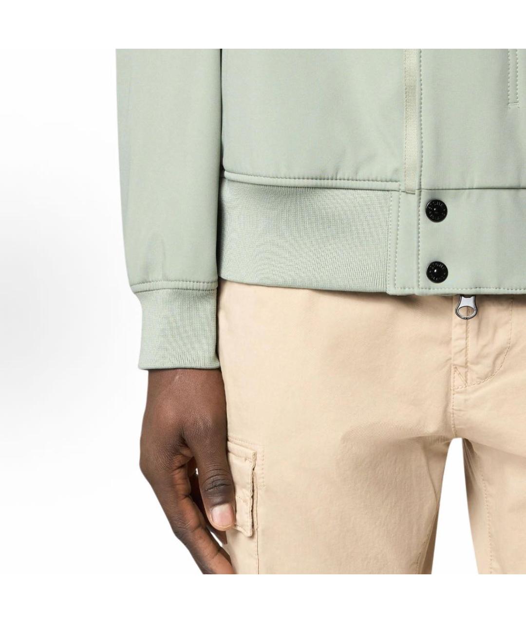 STONE ISLAND Зеленая куртка, фото 5