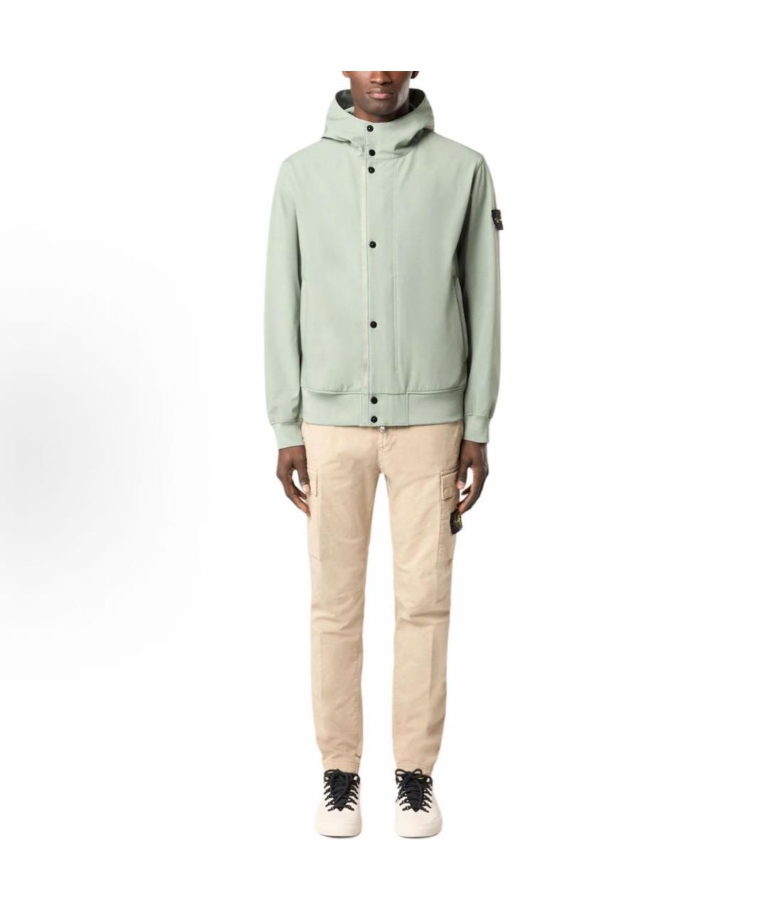 STONE ISLAND Зеленая куртка, фото 3