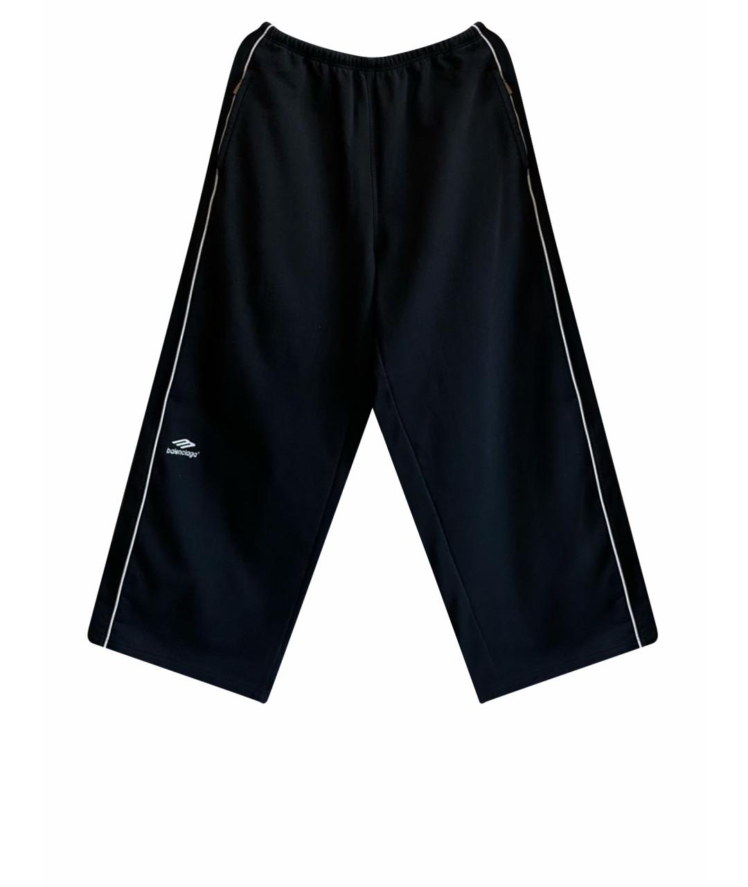 BALENCIAGA Черные спортивные брюки и шорты, фото 1
