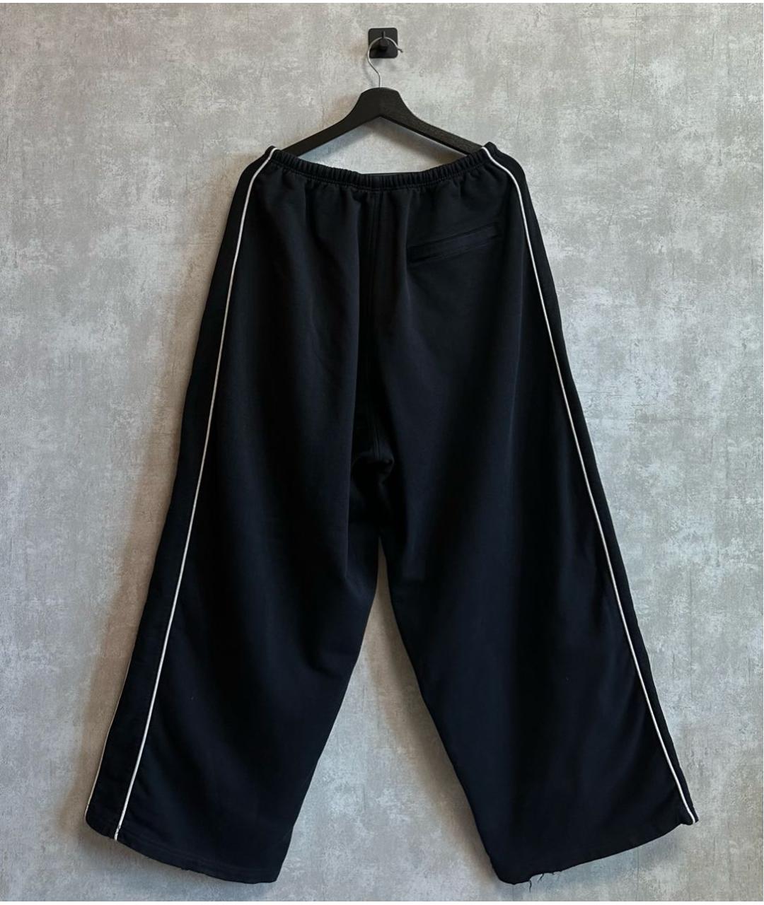 BALENCIAGA Черные спортивные брюки и шорты, фото 2