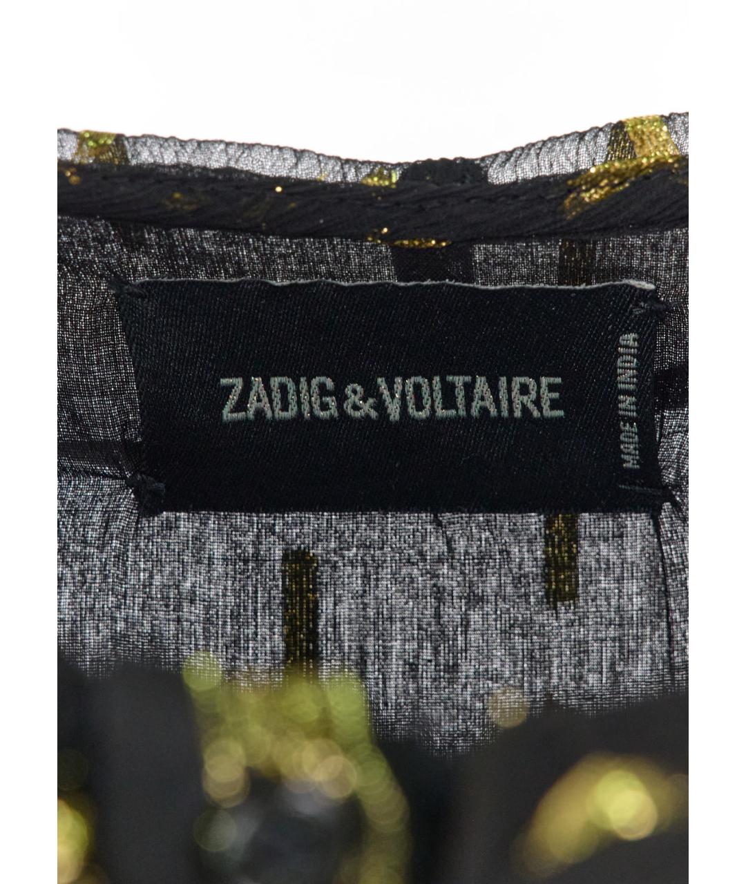 ZADIG & VOLTAIRE Черное вискозное платье, фото 3