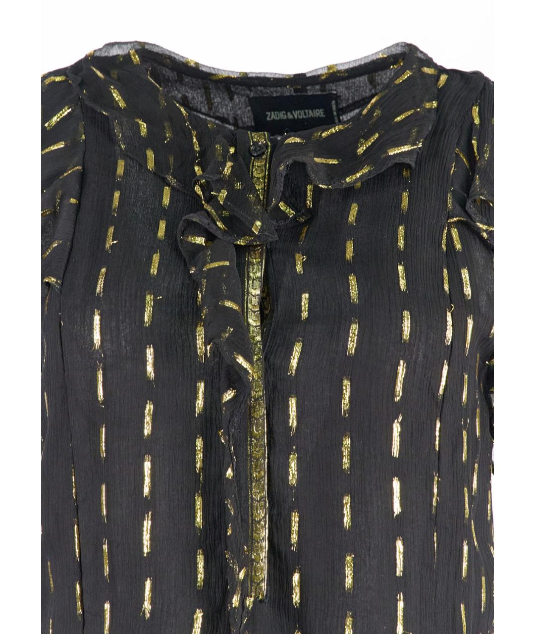 ZADIG & VOLTAIRE Черное вискозное платье, фото 4