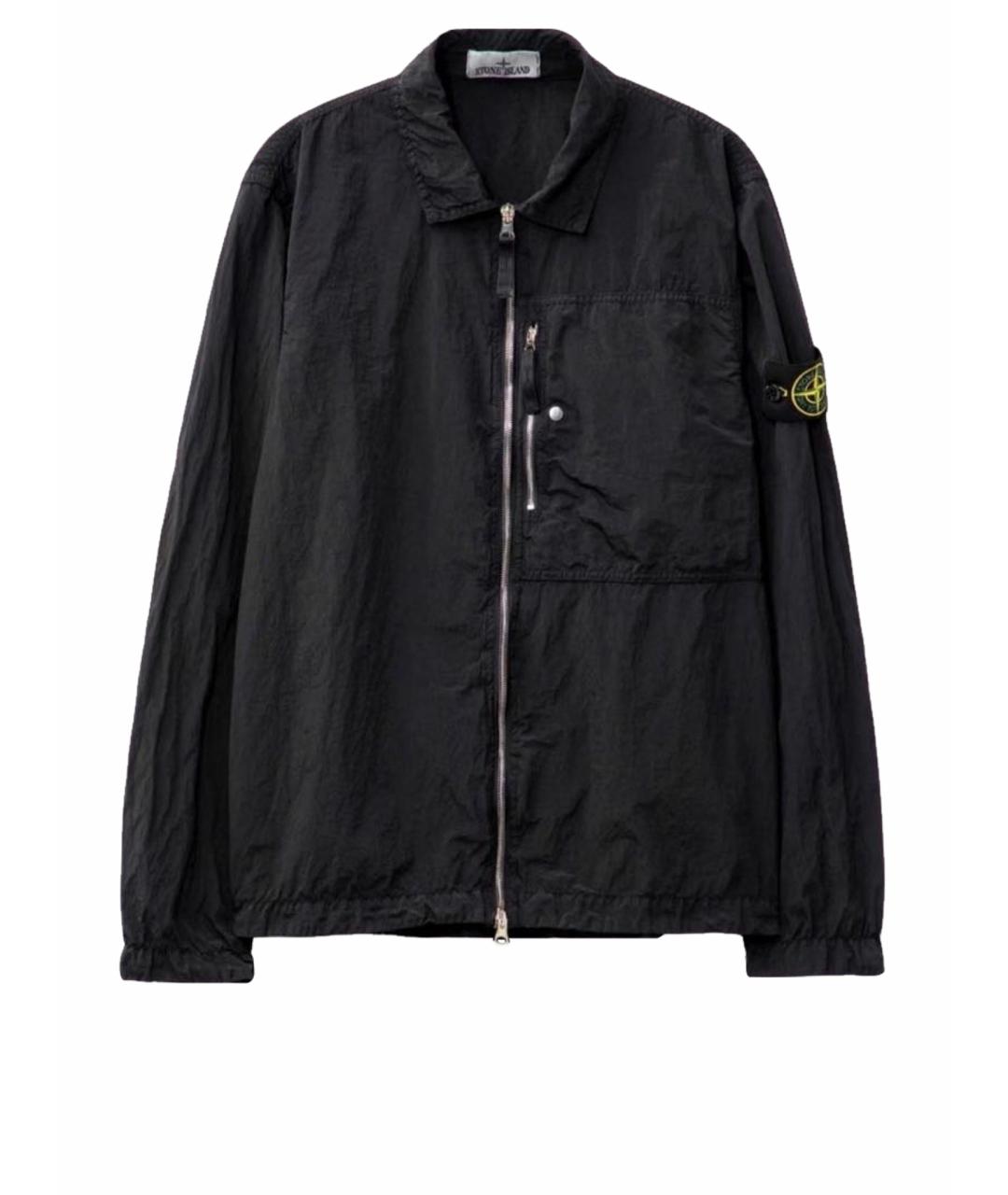 STONE ISLAND Черная куртка, фото 1
