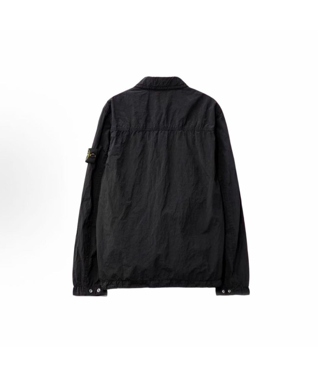 STONE ISLAND Черная куртка, фото 2