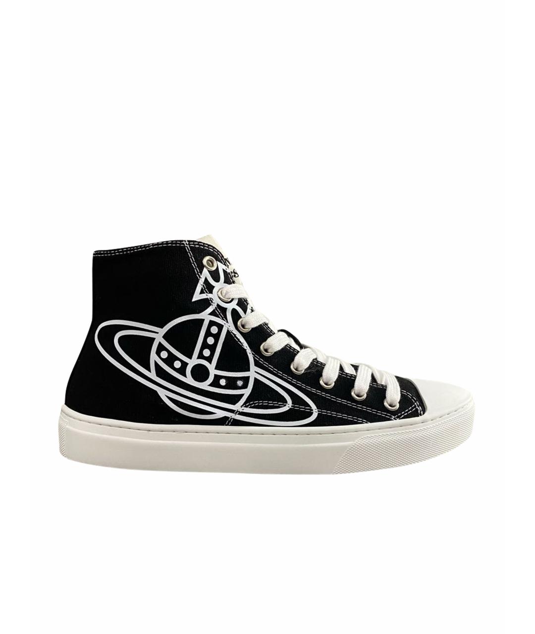 VIVIENNE WESTWOOD Черные кеды, фото 1