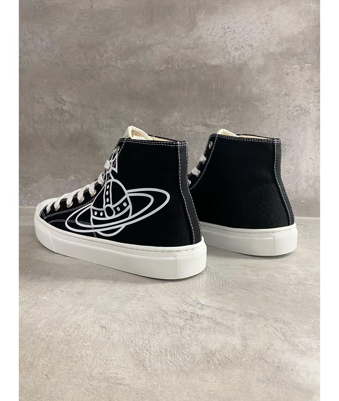 VIVIENNE WESTWOOD Черные кеды, фото 4