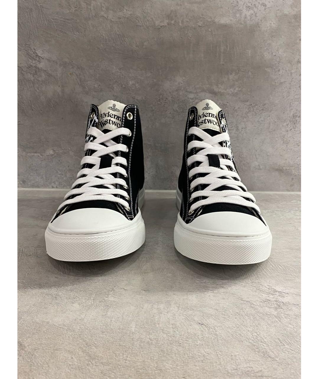 VIVIENNE WESTWOOD Черные кеды, фото 6
