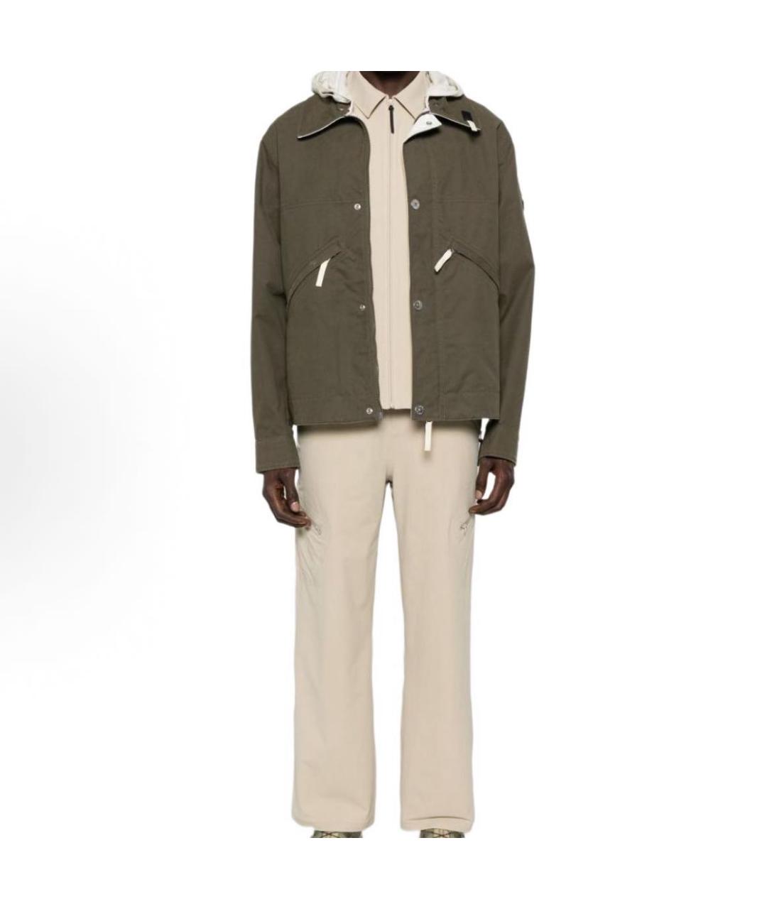 STONE ISLAND Хаки куртка, фото 3