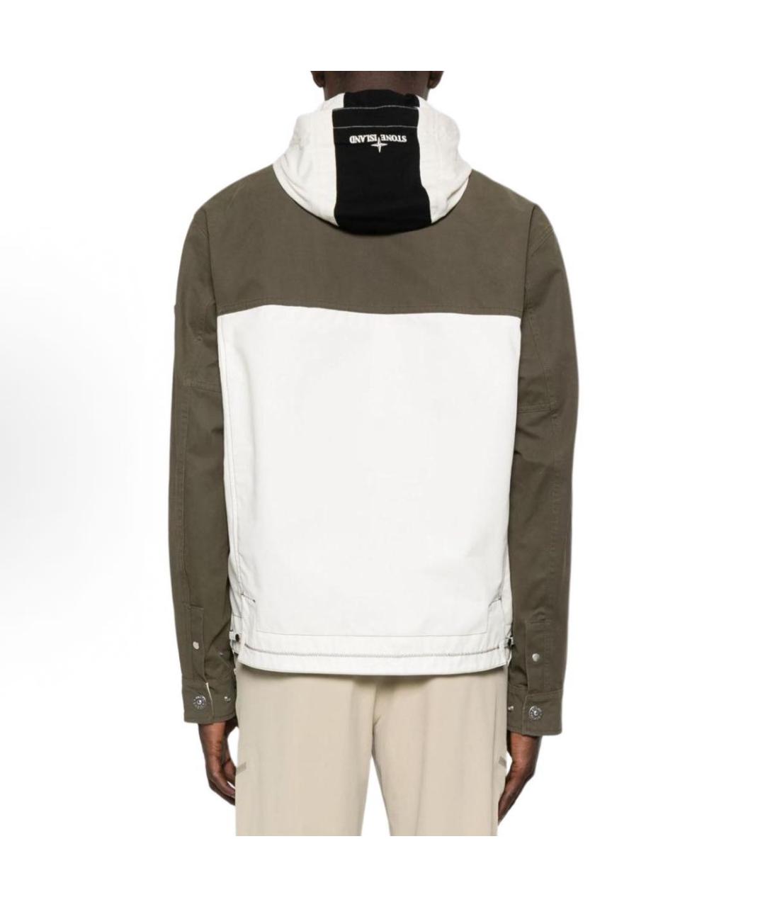 STONE ISLAND Хаки куртка, фото 2