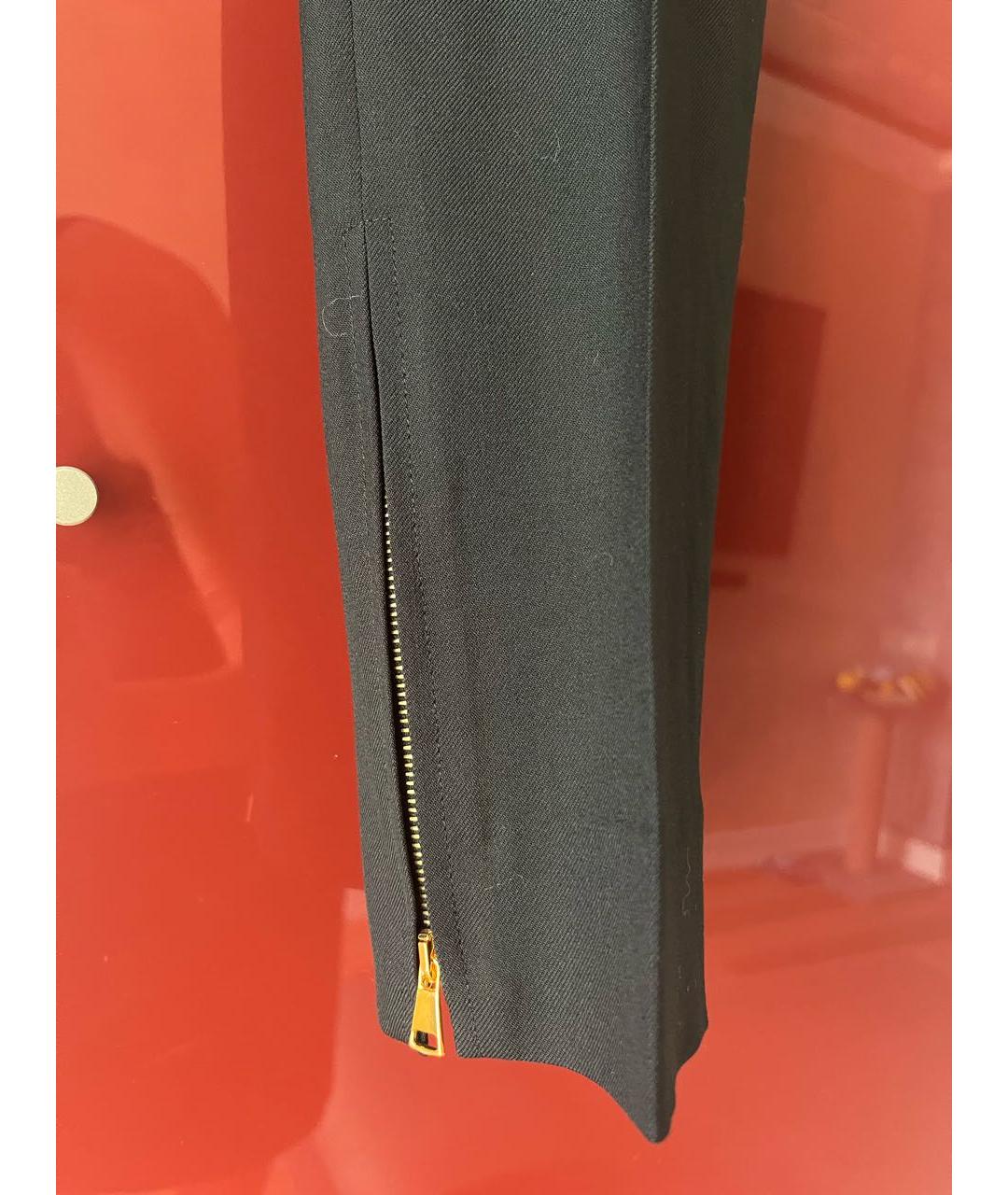 TOM FORD Черные шерстяные брюки узкие, фото 3
