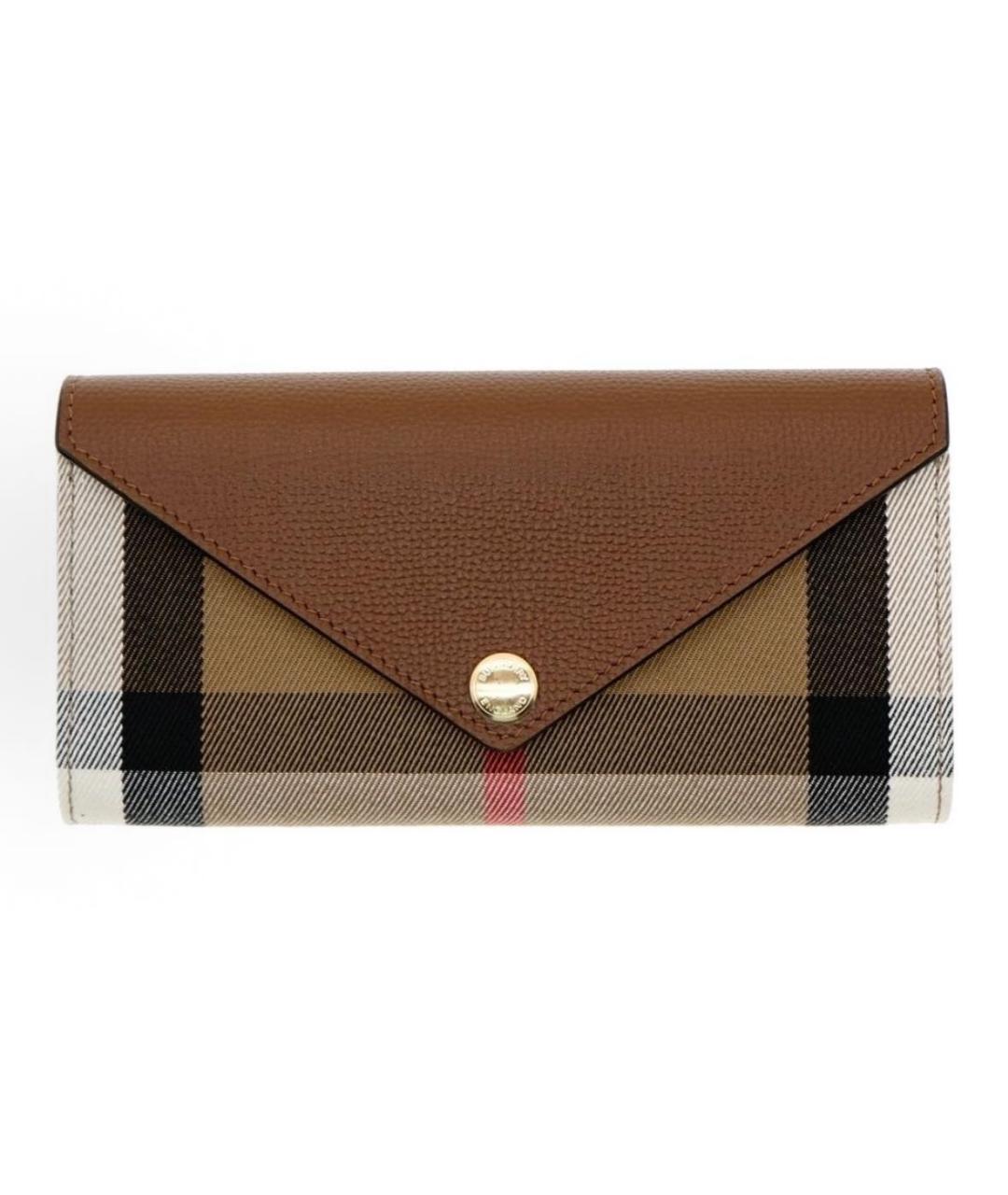 BURBERRY Коричневая кожаная сумка через плечо, фото 4