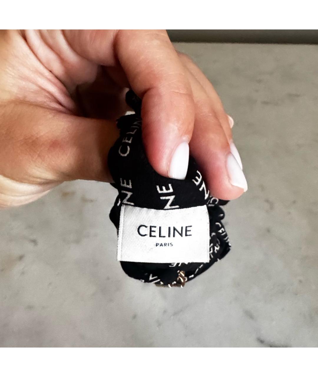 CELINE Черная резинка, фото 3
