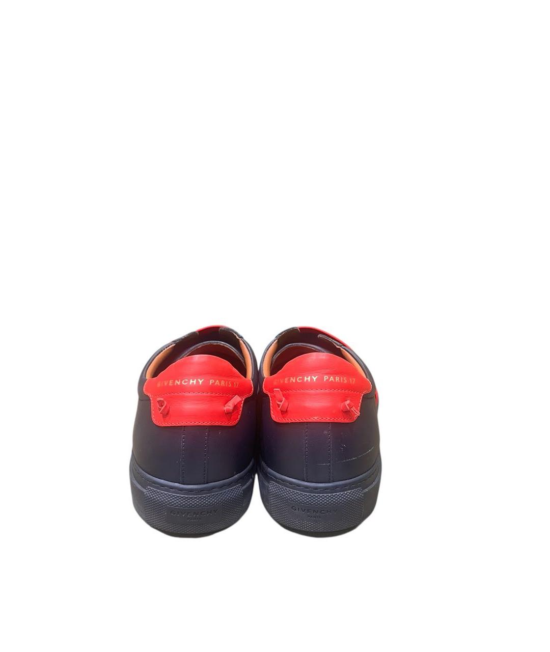 GIVENCHY Черные кожаные слипоны, фото 4
