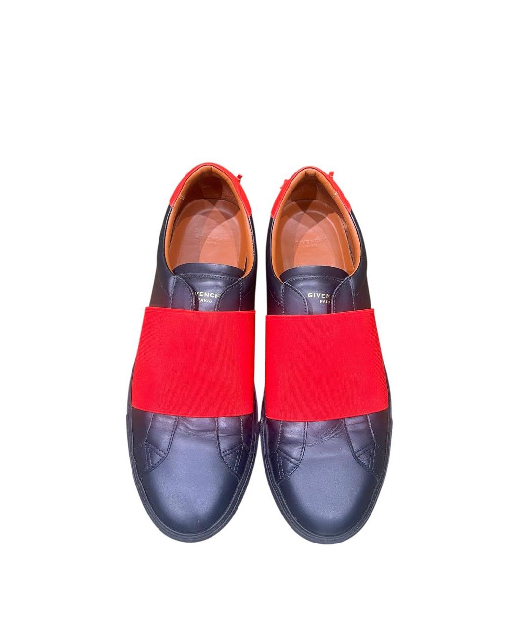 GIVENCHY Черные кожаные слипоны, фото 3