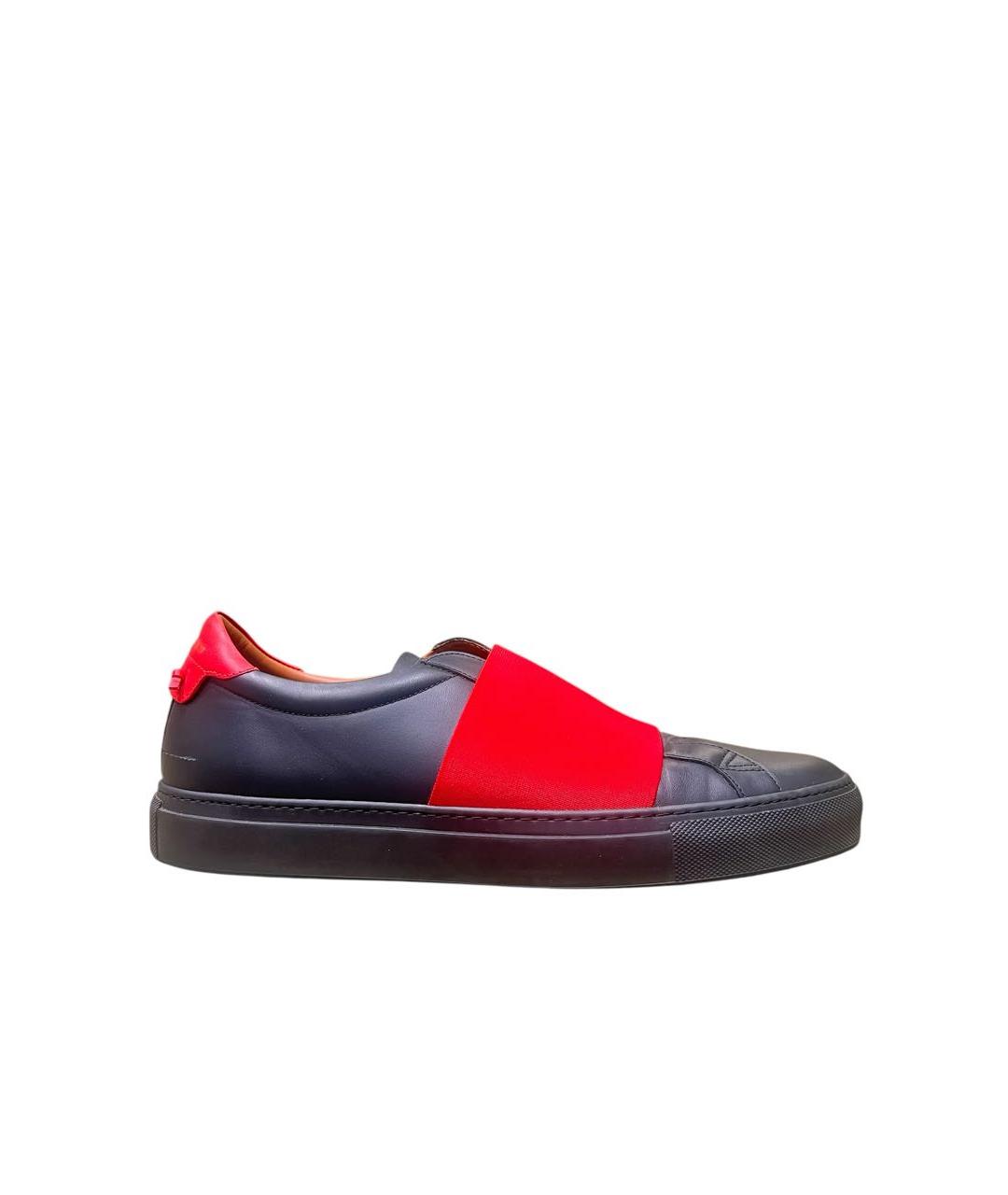 GIVENCHY Черные кожаные слипоны, фото 5