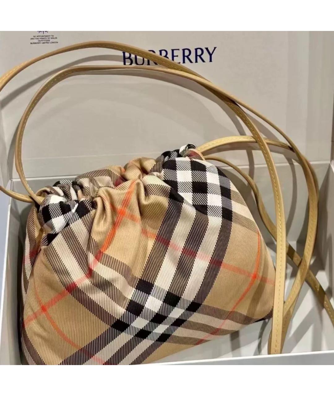 BURBERRY Бежевая сумка через плечо, фото 2