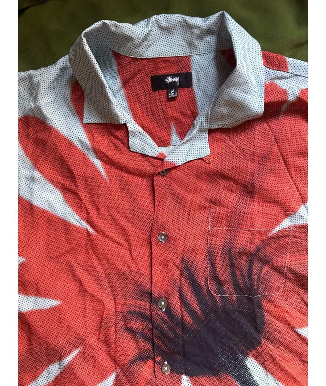 STUSSY Голубая кэжуал рубашка, фото 3
