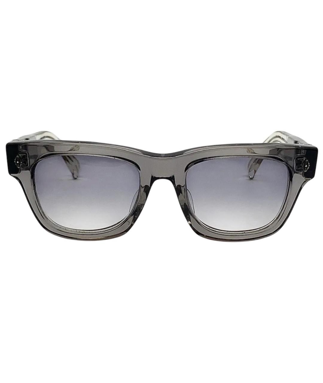 CHROME HEARTS Серые пластиковые солнцезащитные очки, фото 2