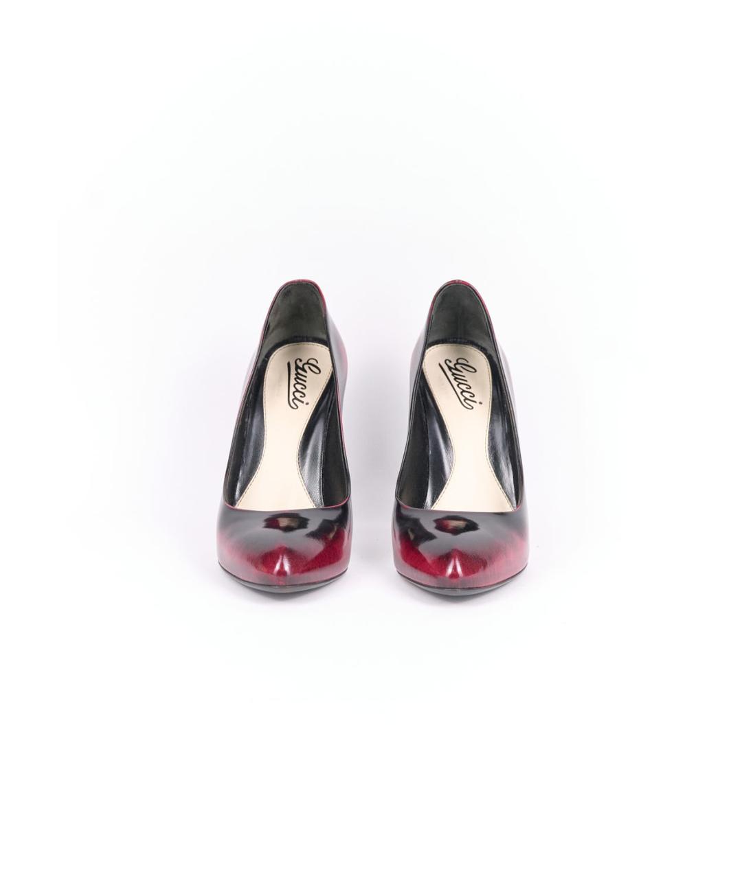 GUCCI Мульти кожаные туфли, фото 3