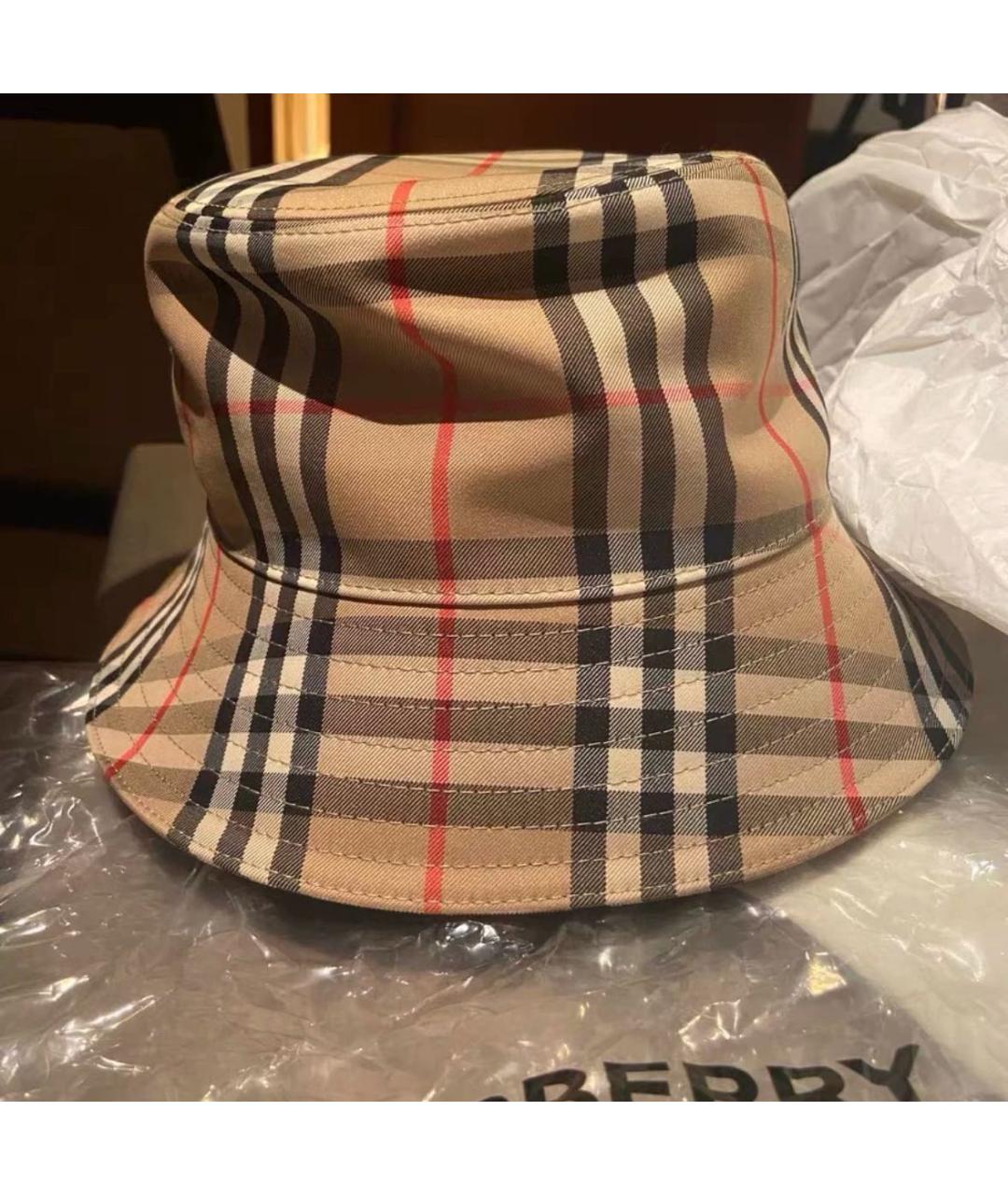 BURBERRY Бежевая шляпа, фото 2