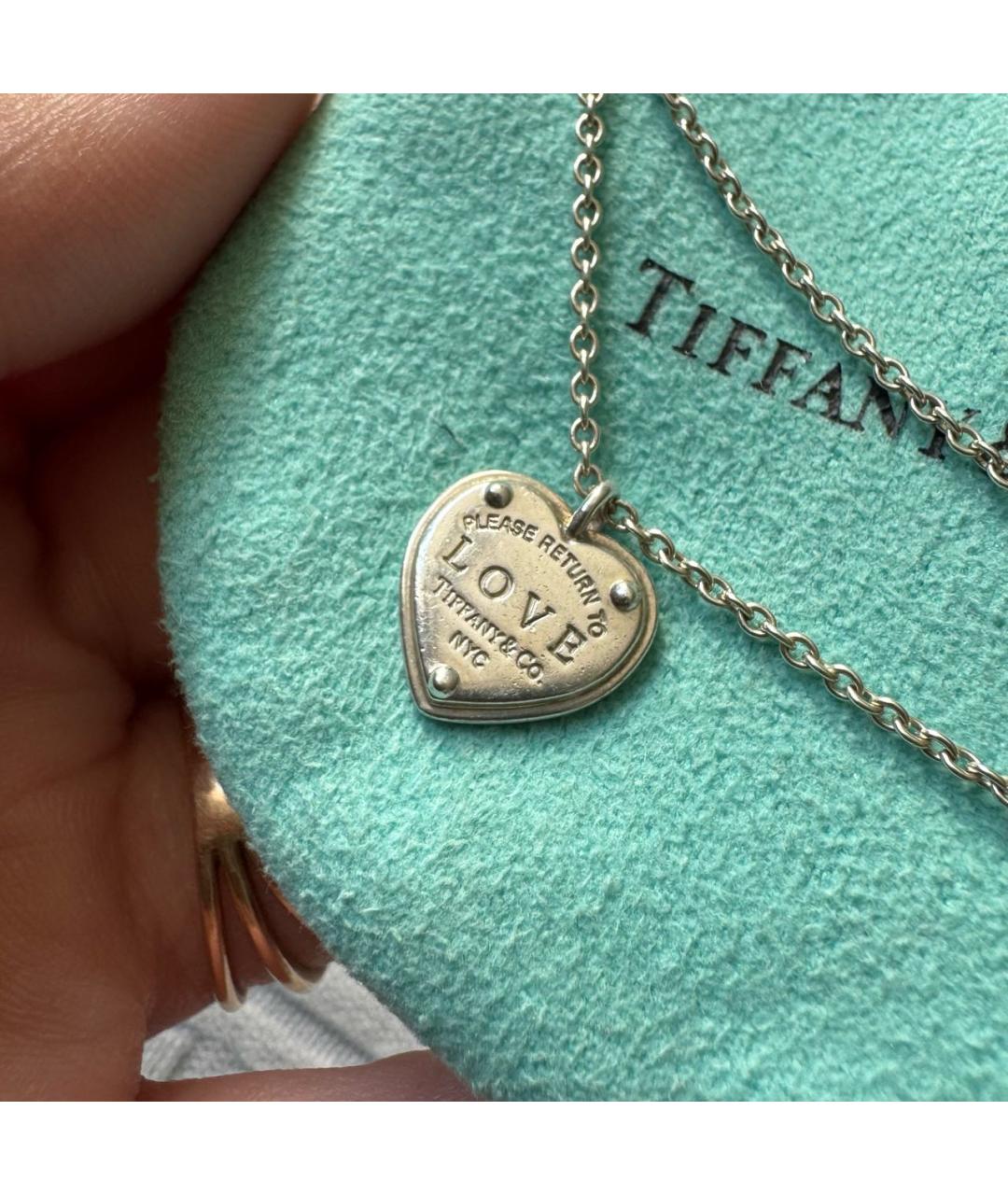 TIFFANY&CO Серебрянный серебряный браслет, фото 4