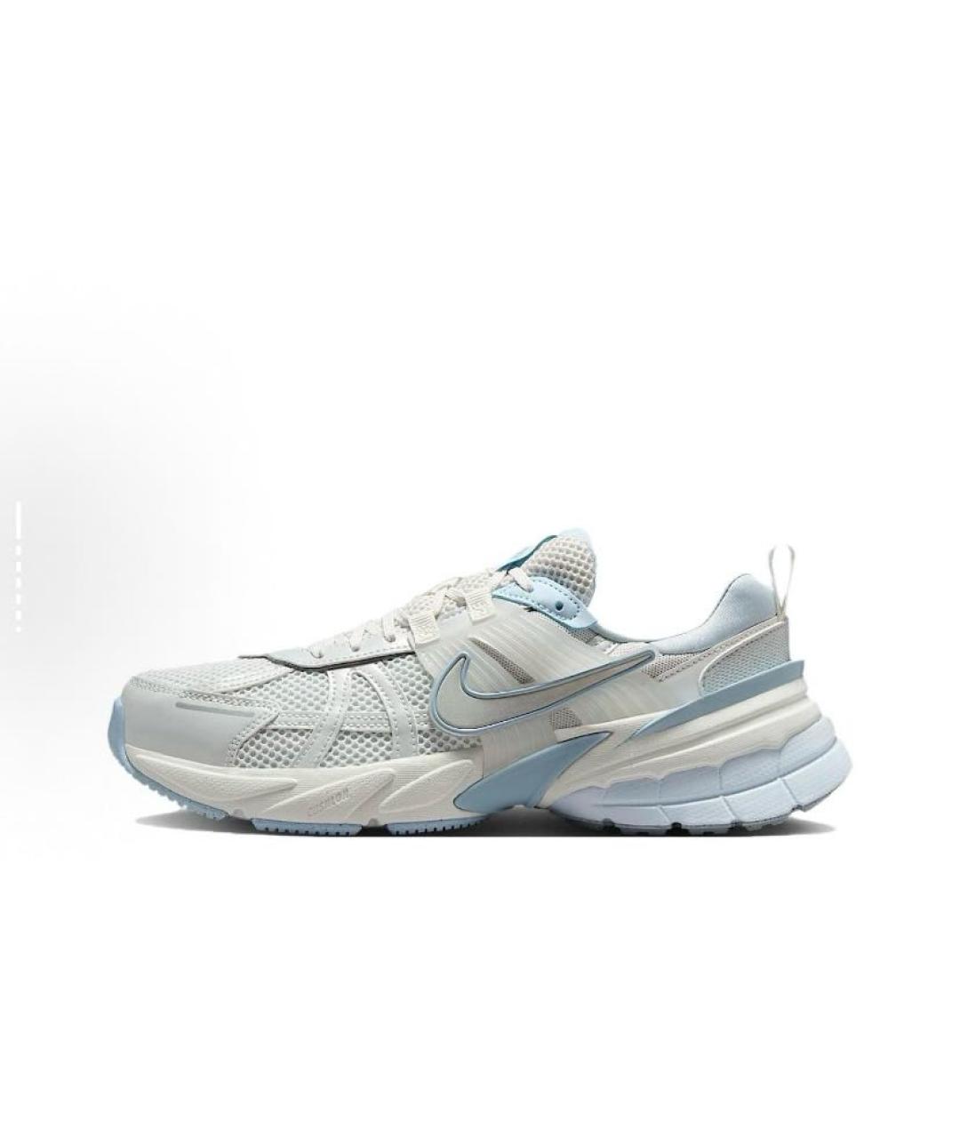 NIKE Белые текстильные кроссовки, фото 2