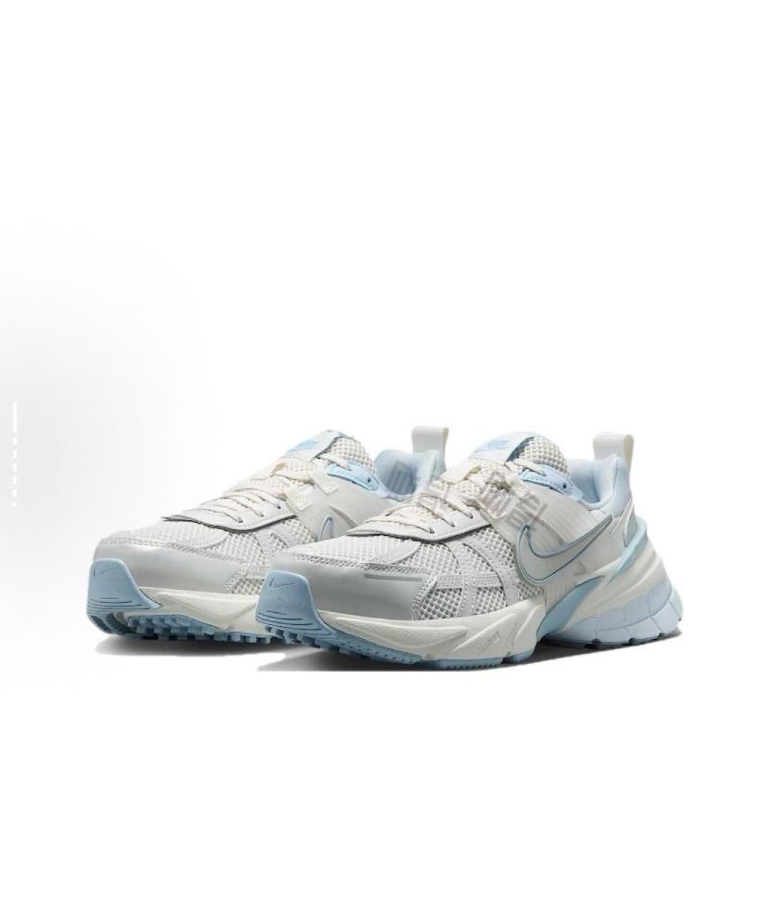 NIKE Белые текстильные кроссовки, фото 3