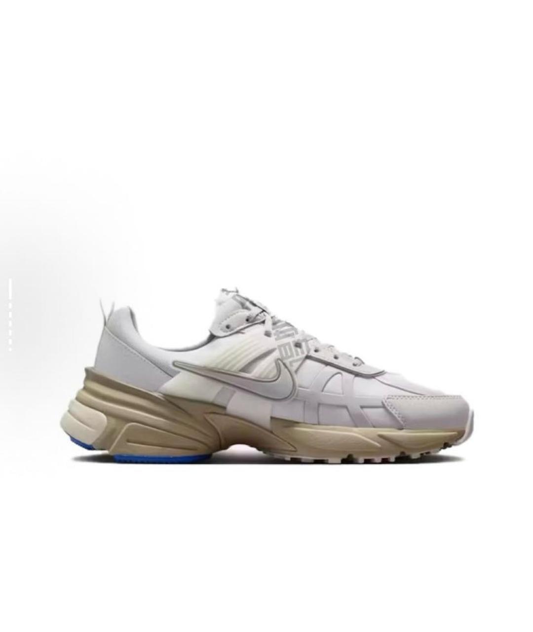 NIKE Бежевые текстильные кроссовки, фото 6