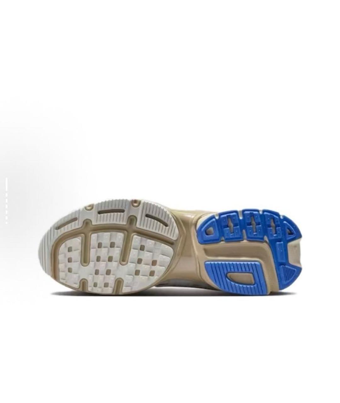 NIKE Бежевые текстильные кроссовки, фото 5