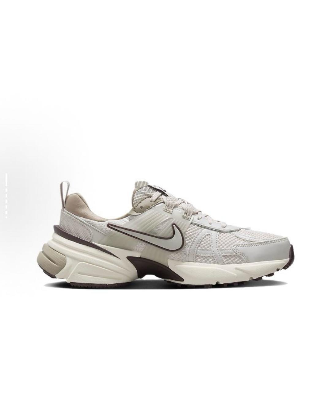 NIKE Бежевые текстильные кроссовки, фото 7