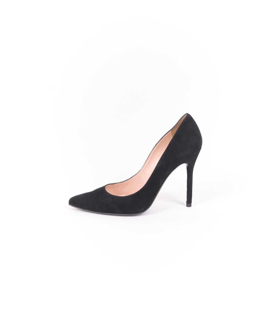 STUART WEITZMAN Черные замшевые туфли, фото 3