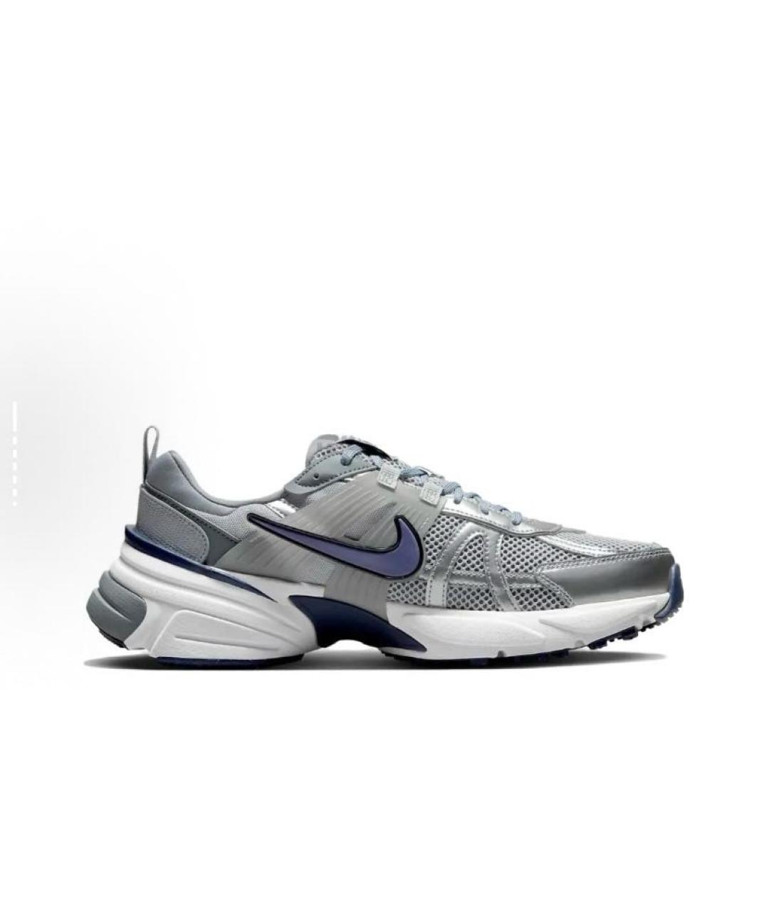NIKE Серые текстильные кроссовки, фото 6