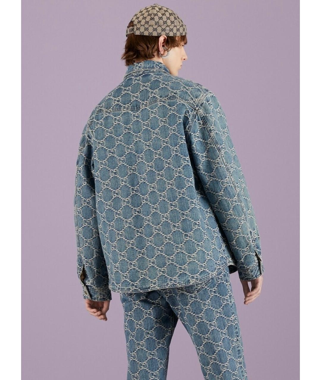 GUCCI Синяя куртка, фото 7