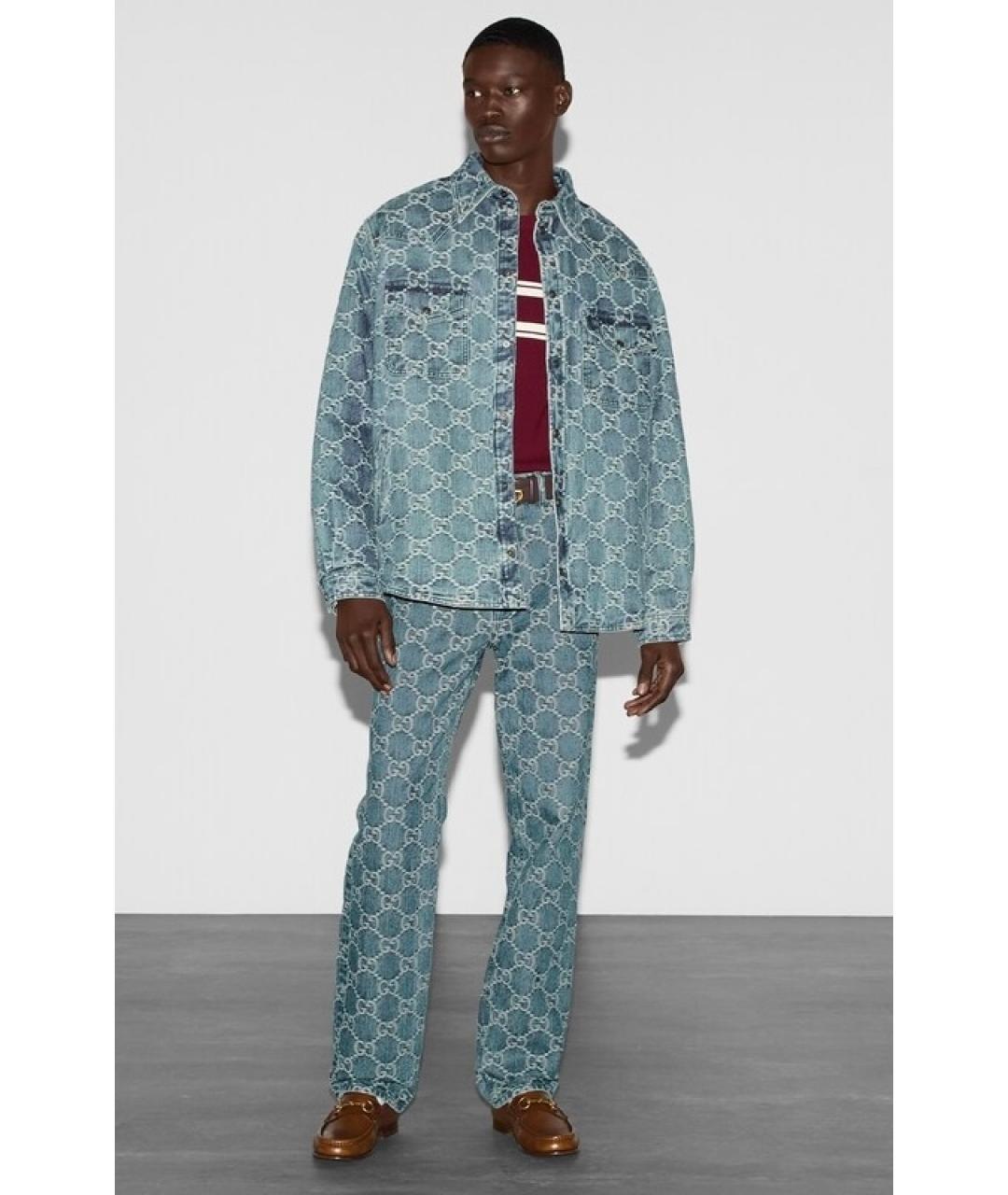GUCCI Синяя куртка, фото 5