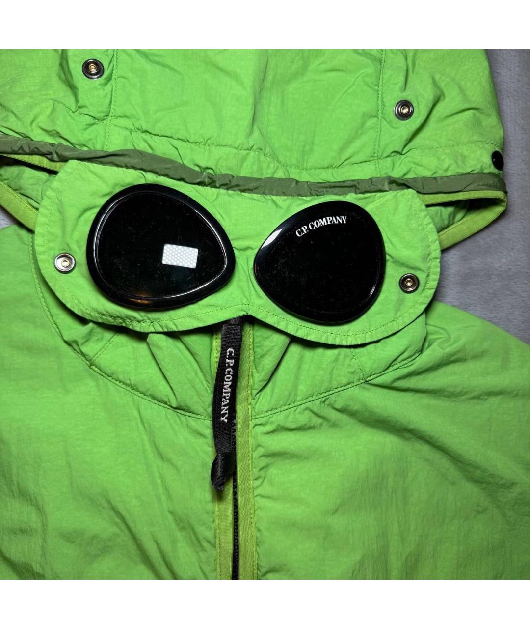 CP COMPANY Зеленая полиамидовая куртка, фото 3