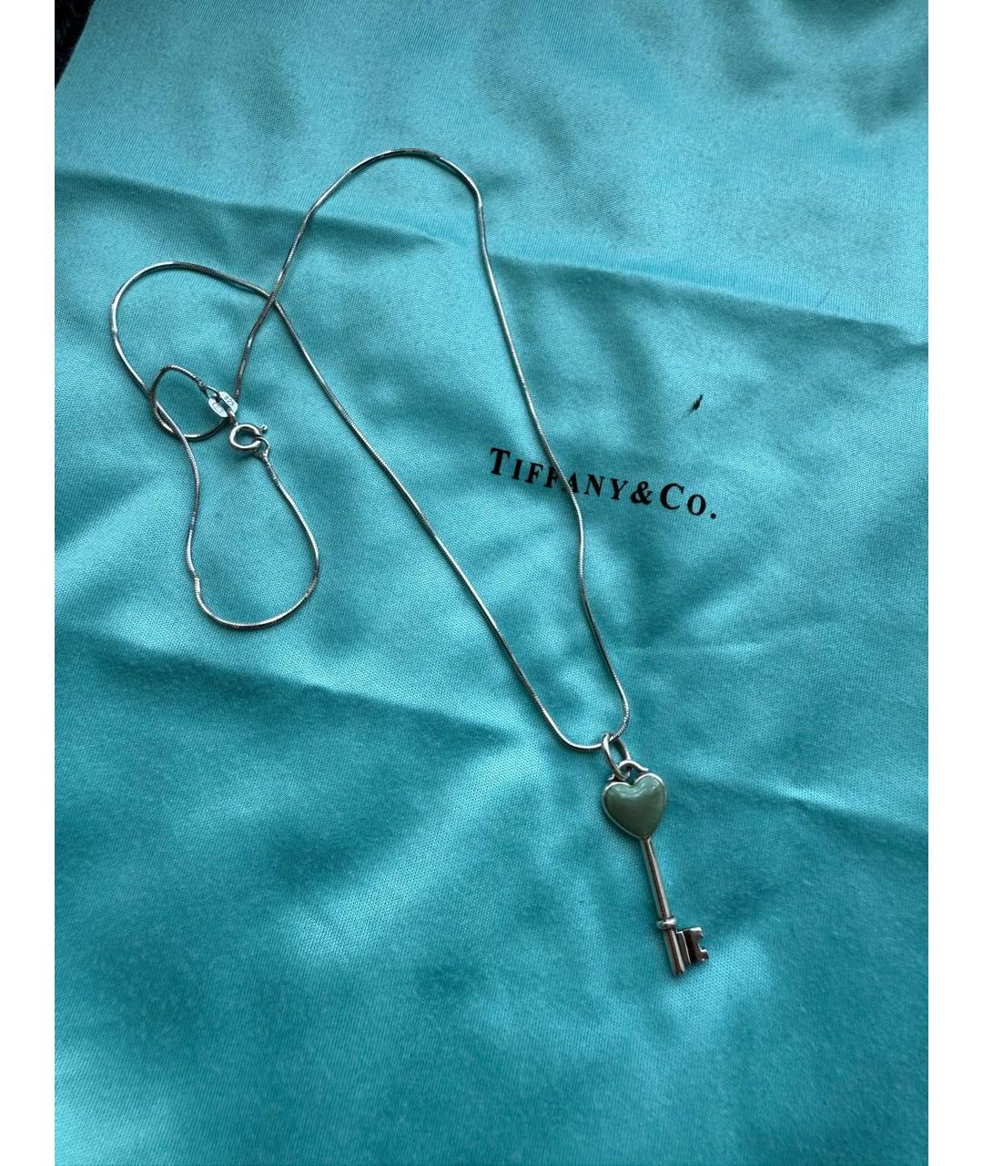 TIFFANY&CO Серебряная серебряная подвеска, фото 2