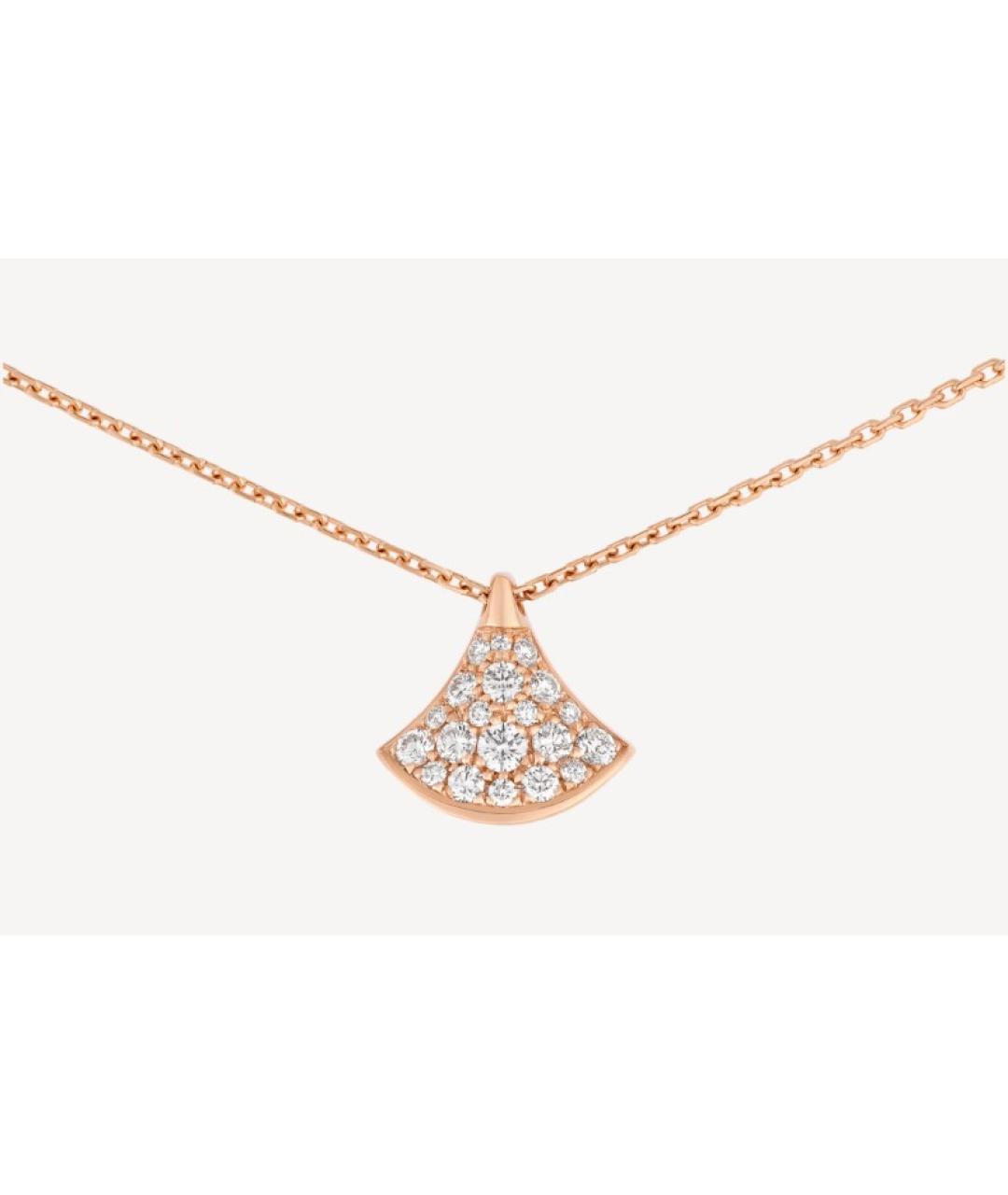 BVLGARI Золотое колье из розового золота, фото 3