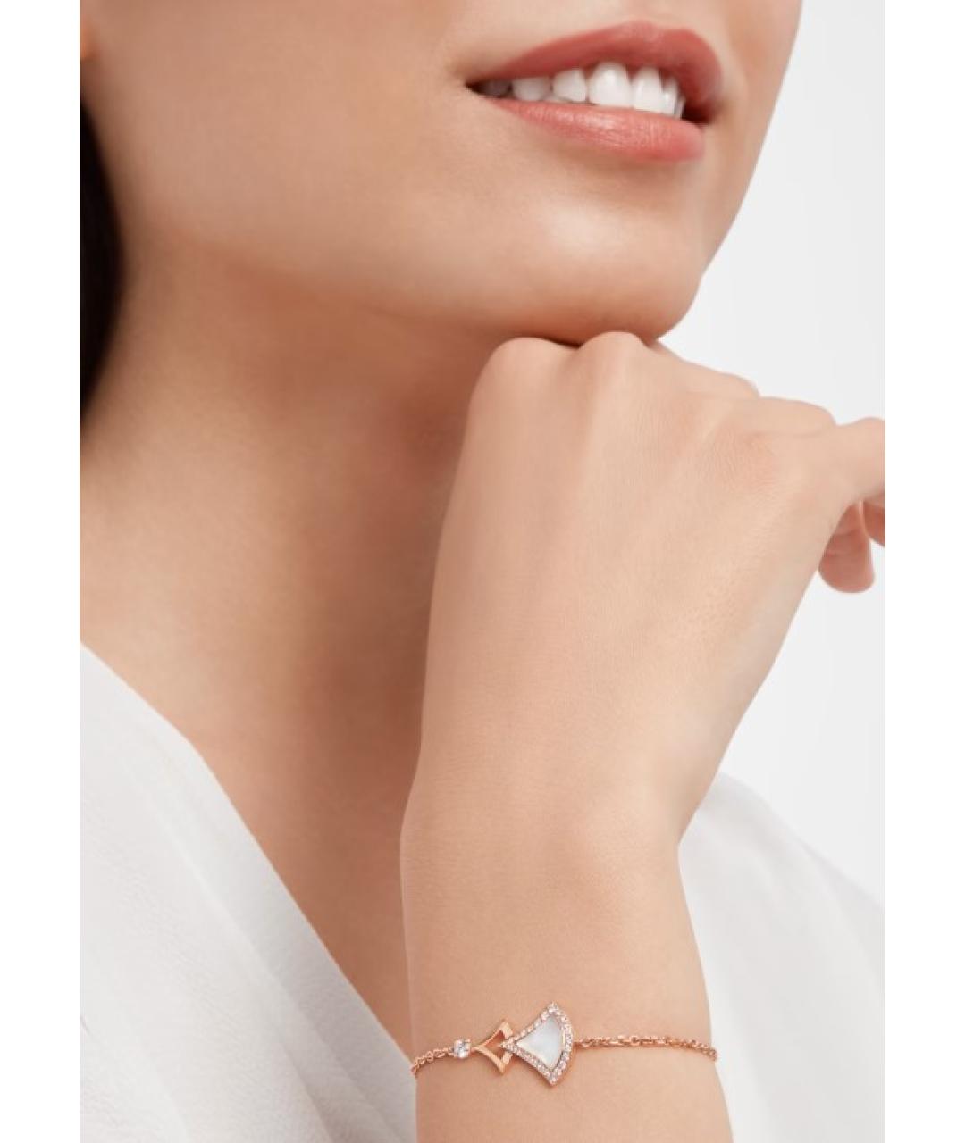 BVLGARI Золотой браслет из розового золота, фото 4